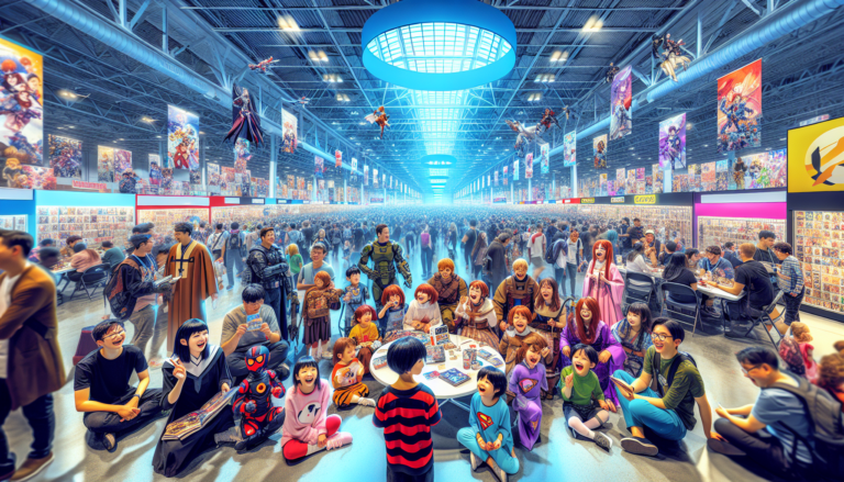 Families and cosplayers at FanExpo Canada 2026 — Metro Toronto Convention Centre, Toronto, Ontario, Canada