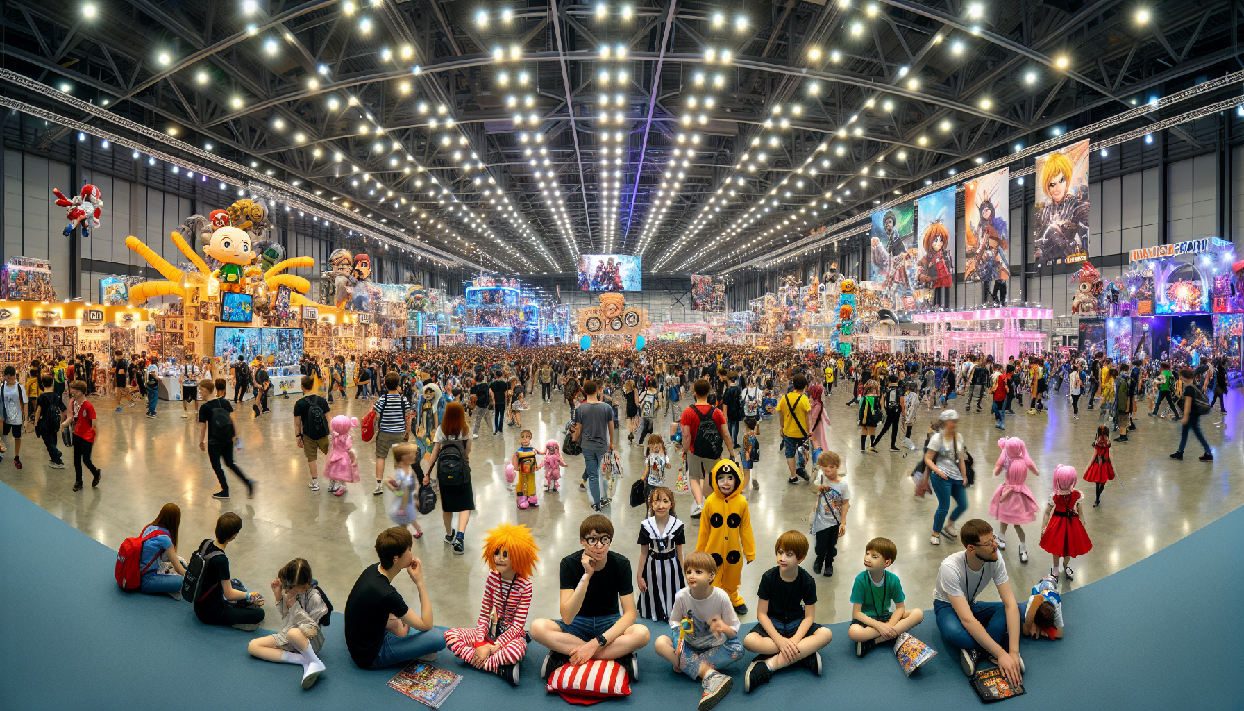 Families and cosplayers at PAX Unplugged 2026 — Pennsylvania Convention Center, Philadelphia, Pennsylvania